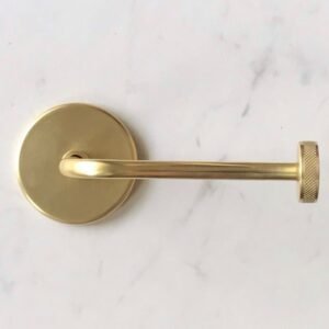 Toilet Paper Holder • Handmade Brass Toilet Roll Holder • Modern Brass Tissue Holder