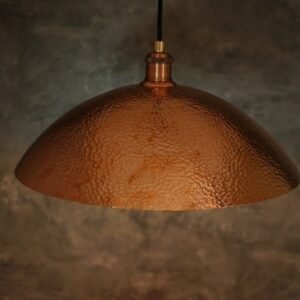 Copper Light Fixture, Hammered Solid Copper Dome Pendant Light, Ceiling Light | Duty-Free