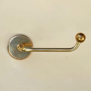 Toilet Paper Holder • "Chelsea TP Holder" • Modern Brass Tissue Holder