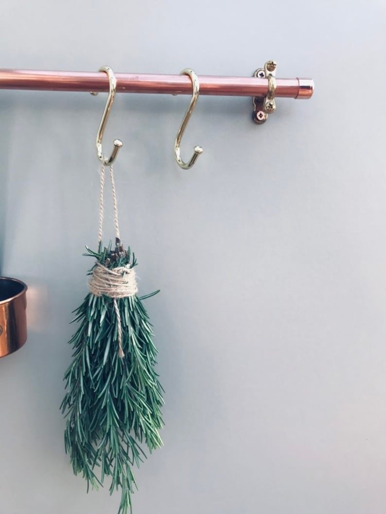 products-CoatRailorTowelRail2.jpg Copper & Brass Kitchen Rail, Coat Rail or Towel Rail - Image 2