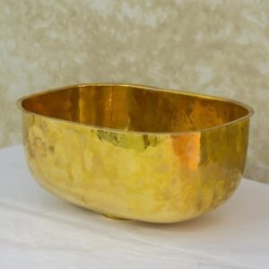 Unlacquered Brass Undermount Sink, Kitchen Bar Sink, Prep Sink, Deep Basin Sink