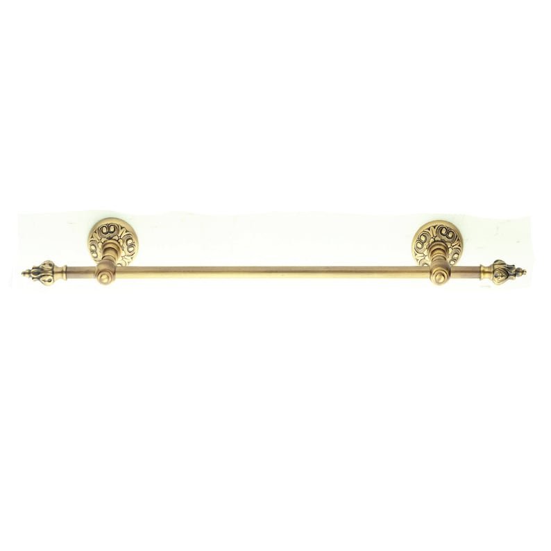 products-DesignforBathroomorKitchen3.jpg Handmade Solid Brass Hand Towel Bar 55 cm (21.65"), Antique Bronze Coated Finish, Elegant Luxury Design for Bathroom or Kitchen - Image 6