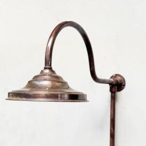 Antique Copper Exposed Shower System: Indoor/Outdoor