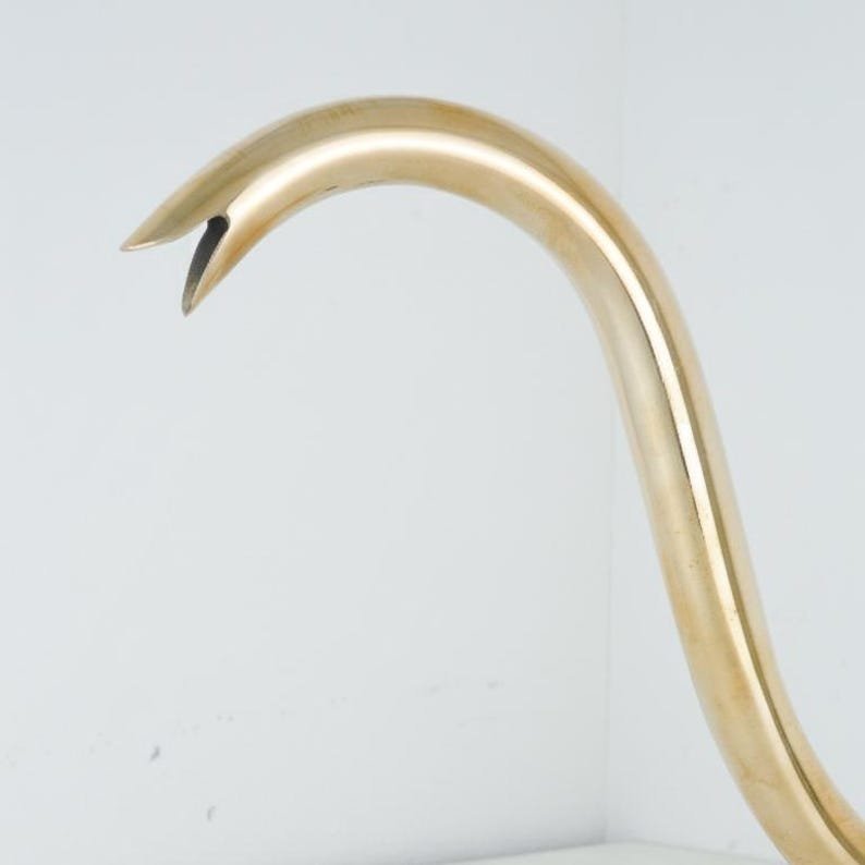 S-Shape Brass Faucet, Elegant Curved Design, Cold Water or Filtered Water Tap - Image 3
