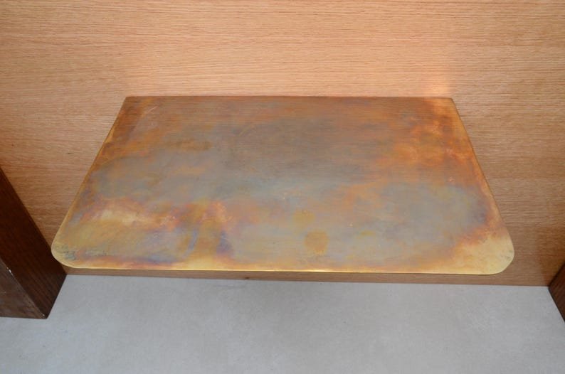 products-FloatingShelfForWalls10.jpg Unlacquered Brass Floating Shelf For Walls And Bathrooms, DDP shipping - Image 9