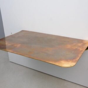 Unlacquered Brass Floating Shelf For Walls And Bathrooms, DDP shipping