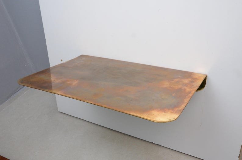 products-FloatingShelfForWalls7.jpg Unlacquered Brass Floating Shelf For Walls And Bathrooms, DDP shipping
