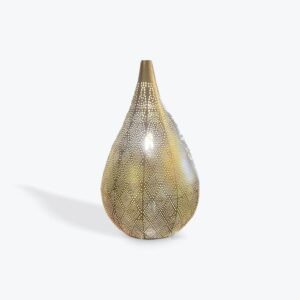 Vintage Chandelier Turkish Lamp Moroccan Pendant Arabic Ceiling Light Fixture Pendant Lighting Hand-Pierced Hanging Lamp hardwired Gold