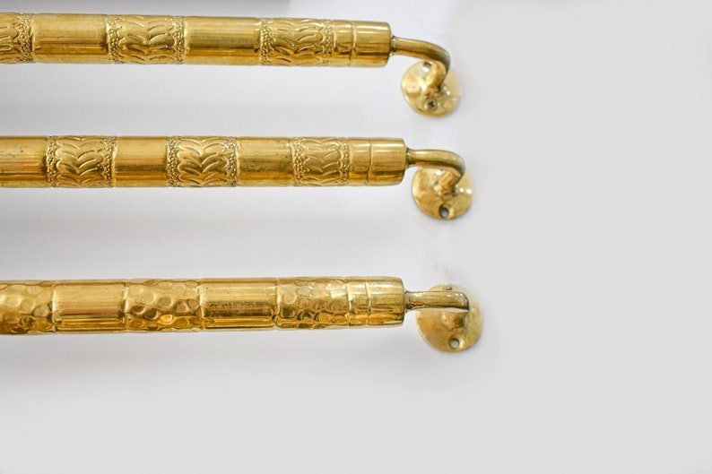 products-Holder4.jpg Unlacquered Brass Towel Bar for Bathroom, Solid Brass Towel Holder - Handmade Towel Rack - Image 3