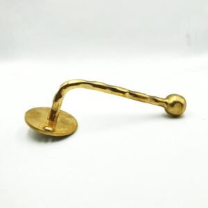 Hammered Brass Toilet paper Holder, Solid Brass Toilet Roll Holder for Bathroom, Powder Room Roll Holder ,Wall Mounted Towel Holder