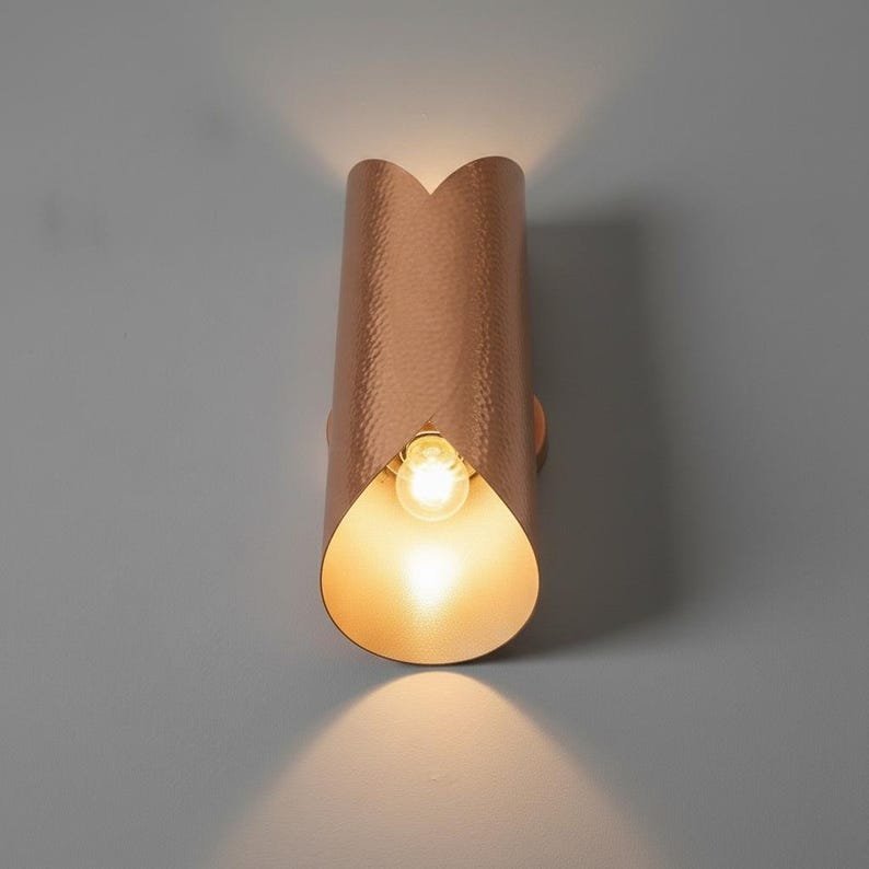 products-OutdoorcopperSconce8.jpg Copper Wall Sconce Lamp, Outdoor copper Sconce, Handmade Wall Light Copper, wall sconce copper lamp - Image 8