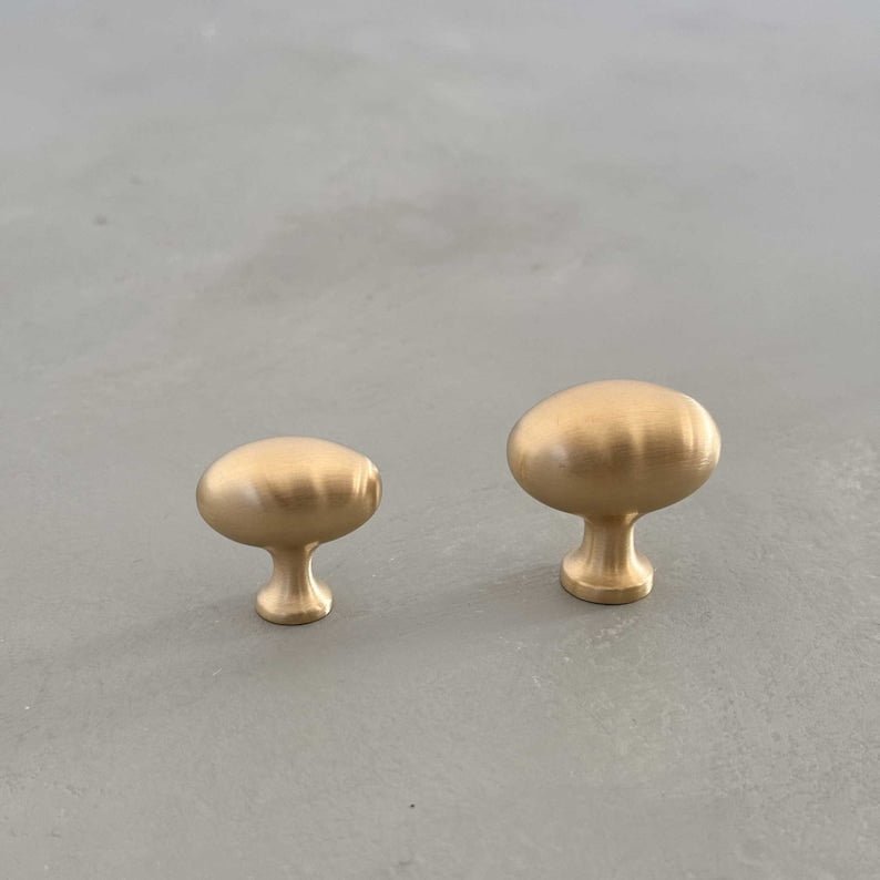products-OvalEARBY10.jpg Unlacquered Solid Brass Oval EARBY Cabinet Knobs - Luxury Handles - Image 9