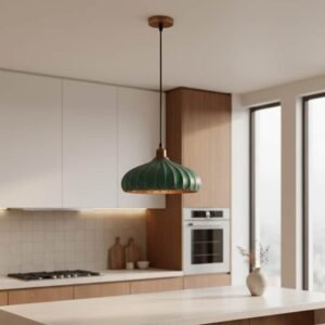 Handmade Moroccan Copper Dome Pendant Light - Green Patina Finish – Duty Free