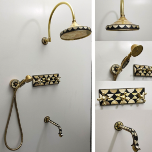 Enhance Your Bathroom with Handcrafted Unlacquered Brass Faucet from Brasspure Cooperative