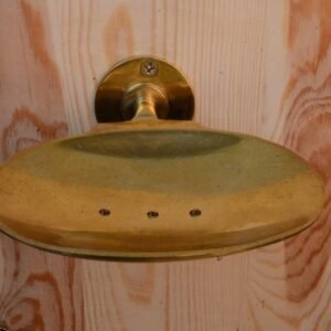 Wall Mount Solid Brass Soap Dish, DDP shipping