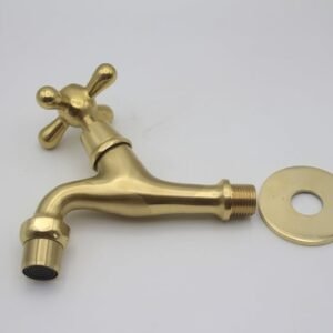 Unlacquered Brass Faucet, Moroccan Handmade Water Tap: A Touch of Moroccan Style for Your Home