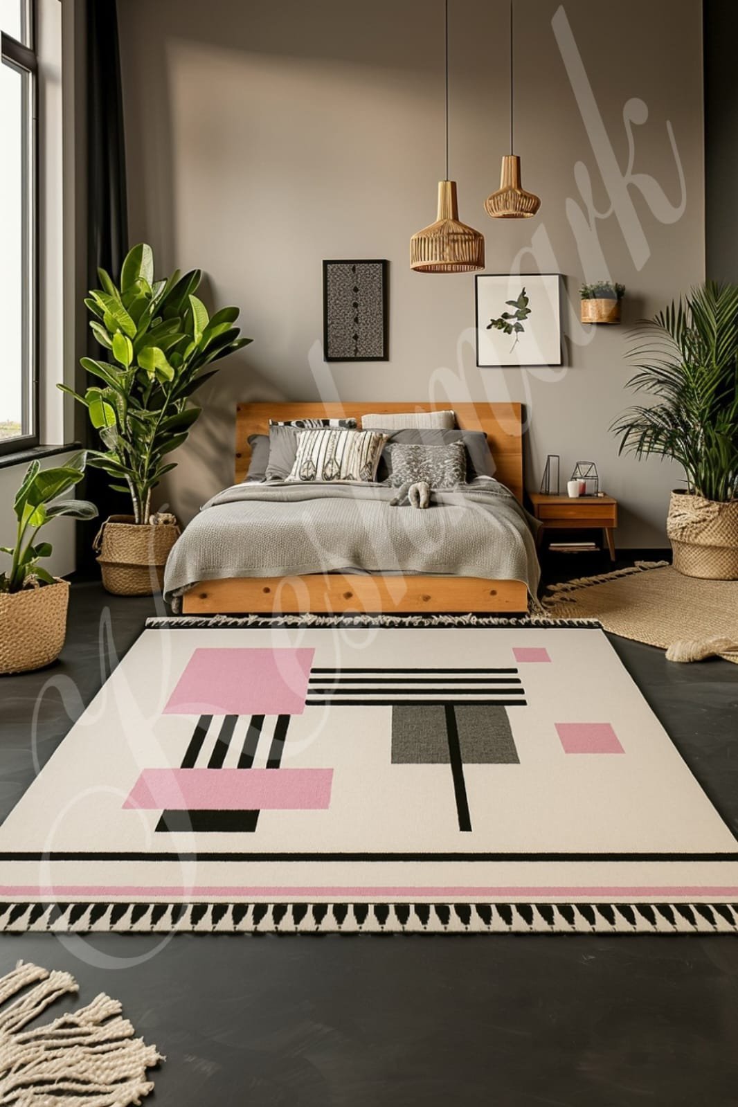 products-WhatsAppImage2025-11-27at17.32.54_1.jpg Handmade Moroccan Wool Rug – Modern Abstract Geometric Design | Large Berber Area Rug | Minimalist Neutral Carpet - Image 8