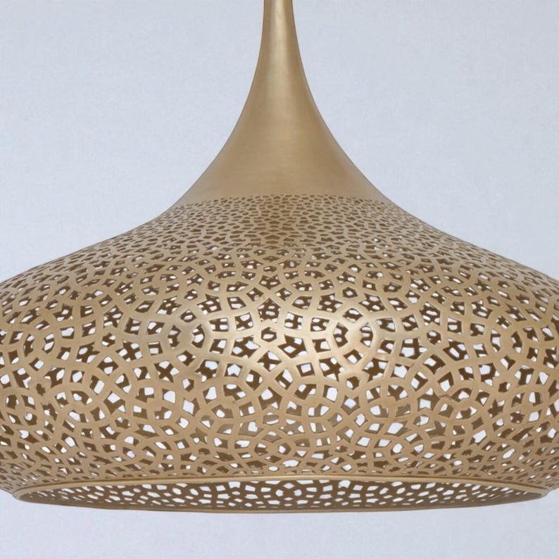 products-fixture10.jpg Brass pendant light - Handmade Moroccan brass lighting fixture - Image 10