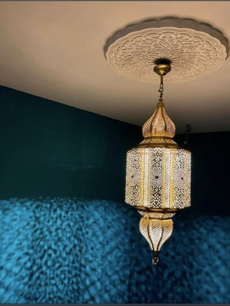 products-il_794xN.5716138819_q8ti_1.jpg Luxury Moroccan Brass Chandelier Pendant – Handcrafted Ceiling Light Fixture - Image 3