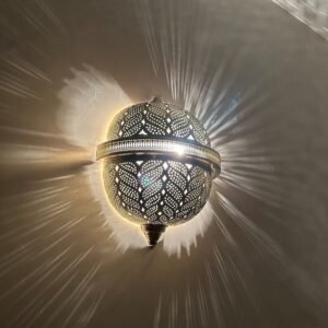 handmade wall lamp, copper lamp, Morocco brass sconce.