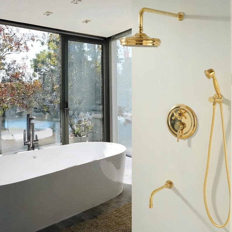 products-il_794xN.7090552280_9sys.jpg Unlacquered Brass Shower System with Handheld Shower Head & Tub Filler - Image 9