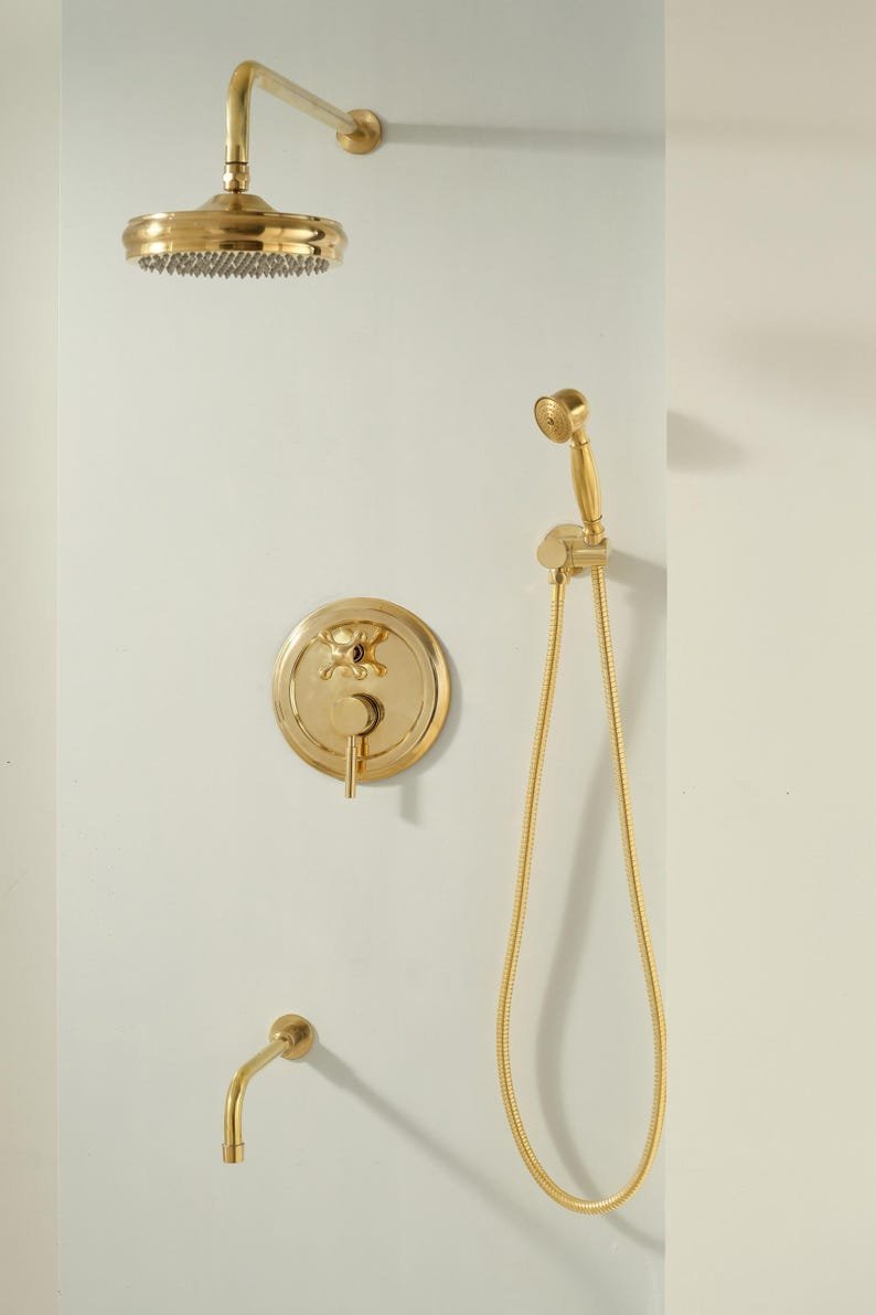 products-il_794xN.7090555276_97gz.jpg Unlacquered Brass Shower System with Handheld Shower Head & Tub Filler