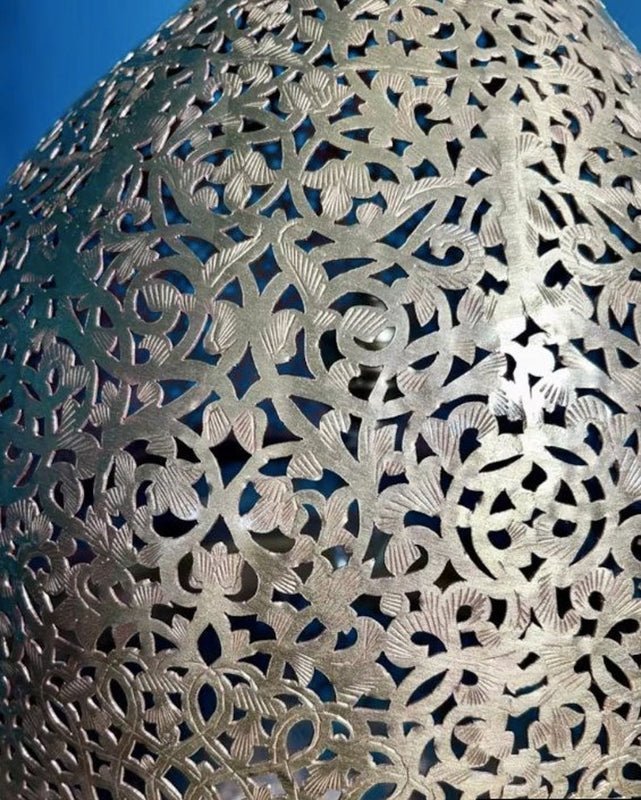 products-lamplawza8_b6adb449-85c2-4615-8a29-9c0555ffe685.jpg Handmade Moroccan Brass Pendant Lamp – Floral Dome Hanging Light - Image 4