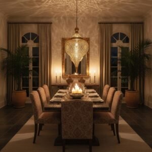 Brass pendant lights, Moroccan handmade design, pendant lamps